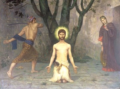 Stětí svatého Jana Křtitele, 1869 od Pierre Puvis de Chavannes