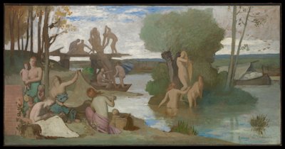 Řeka od Pierre Puvis de Chavannes