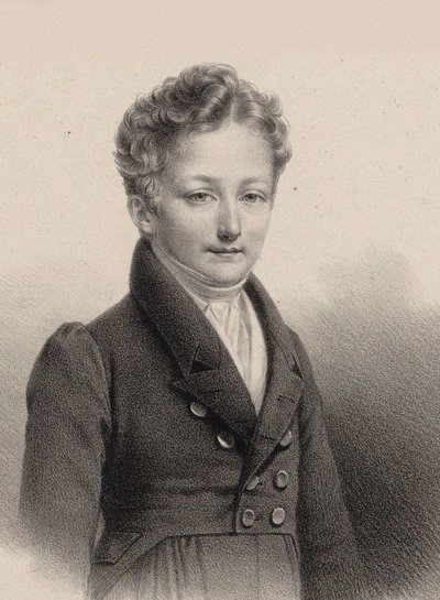 Portrét klavíristy a skladatele Sigismund Thalberg 1812-1871, 1826. od Pierre Roch Vigneron