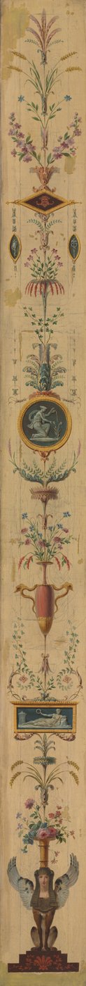 Dekorativní panel, 90. léta 18. století. od Pierre Rousseau
