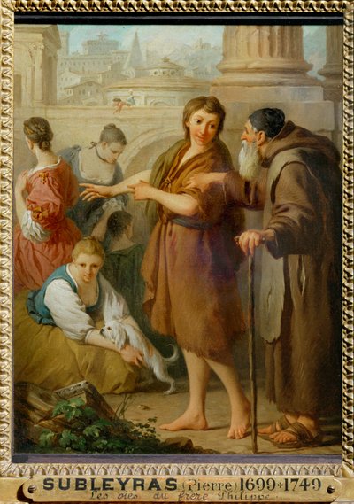 Les oies du Frere Philippe - Husy bratra Filipa ... od Pierre Subleyras