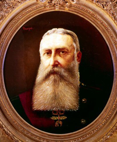 Leopold II., belgický král, 1865-1909 od Pierre Tossyn