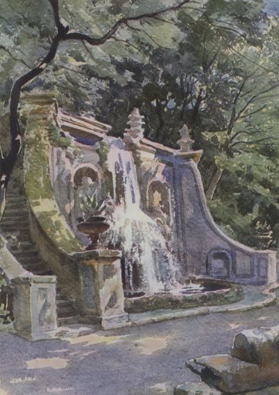 Frascati, Villa Aldobrandini od Pierre Vignal