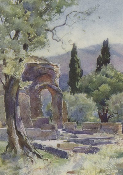 Tivoli, Villa Adriana od Pierre Vignal