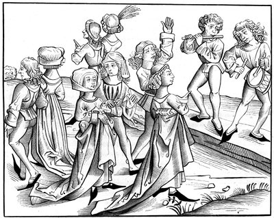Štědrovečerní tanec, 1493 1849. od Pierre Wolgmuth