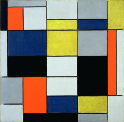 Složení A od Piet Mondrian