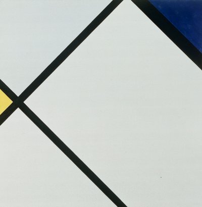 Složení č. 1 od Piet Mondrian