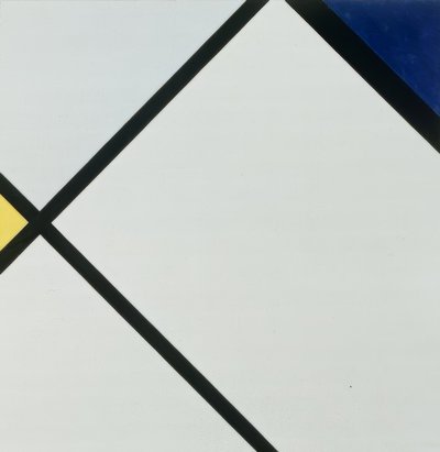 Složení č. 1 od Piet Mondrian