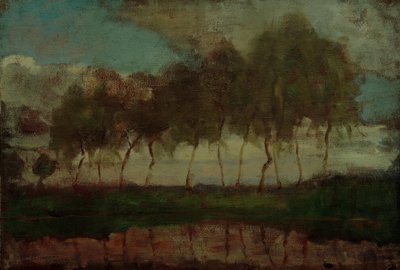 Gein: Stromy u vody od Piet Mondrian