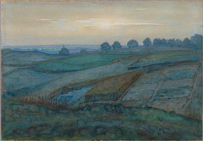 Krajina u Arnhemu od Piet Mondrian