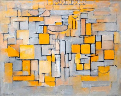 Obraz č. 8 (olej na plátně) od Piet Mondrian