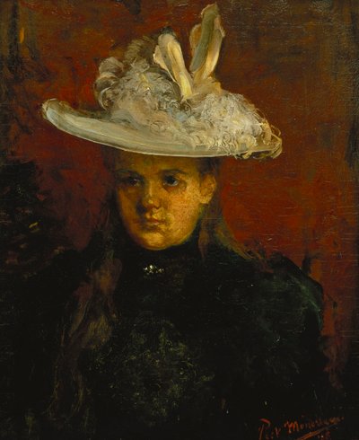 Princesje, kolem roku 1898 (olej na plátně) od Piet Mondrian