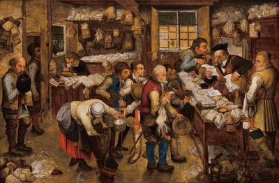 Úřad výběrčího daní od Pieter Brueghel the Younger