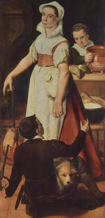 Cook, Pieter Aertsen (1507 nebo 1508-1575) od Pieter Aertsen