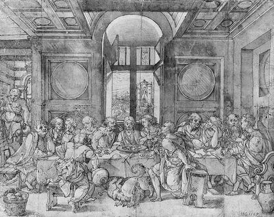 Poslední večeře od Pieter (circle of) Coecke van Aelst