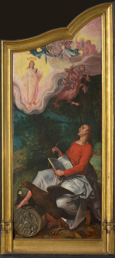Jan van der Biest Triptych pravý panel. od Pieter Aertsen