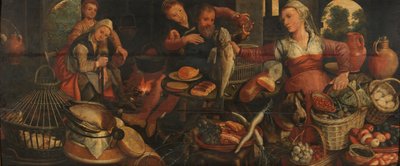 Kuchyňská scéna od Pieter Aertsen