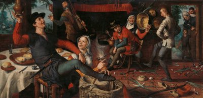 Vaječný tanec od Pieter Aertsen