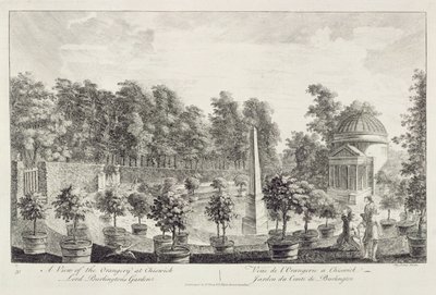 Pohled na Orangery, Lord Burlington