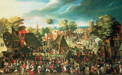 Svátek svatého Jiří od Pieter Balten