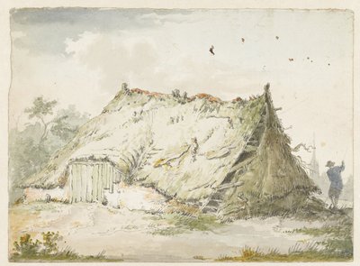 Zchátralá farma od Pieter Bartholomeusz. Barbiers