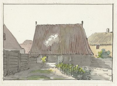 Dům s dvorkem od Pieter Bartholomeusz. Barbiers