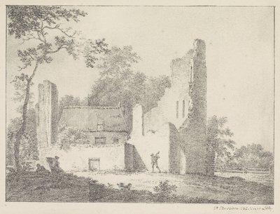 Zřícenina od Pieter Bartholomeusz. Barbiers