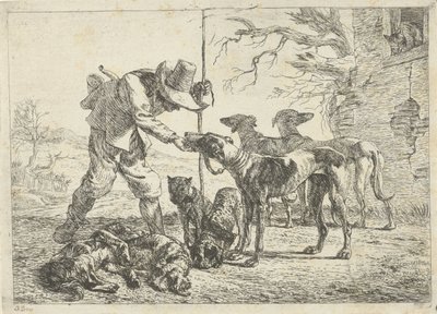 Lovec se sedmi psy Různá zvířata (název série) od Pieter Bodding van Laer