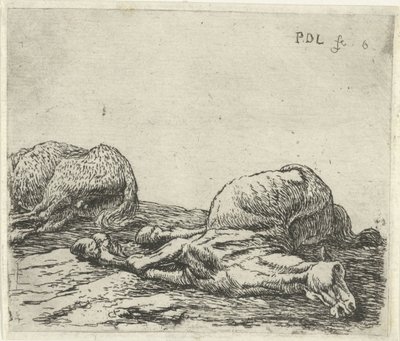 Dva mrtví koně Koně (název seriálu) od Pieter Bodding van Laer