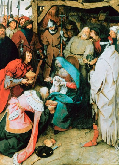 Klanění králů, 1564 od Pieter Bruegel the Elder