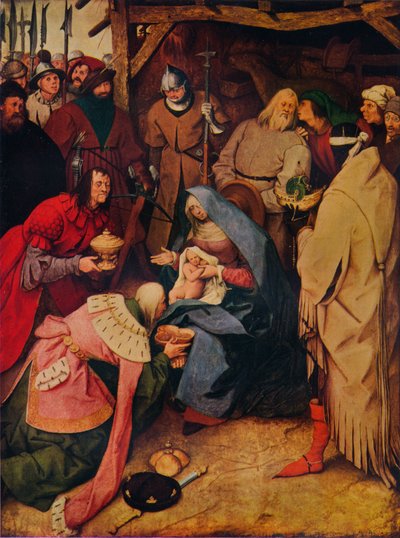 Klanění králů, 1564, 1937 od Pieter Bruegel the Elder
