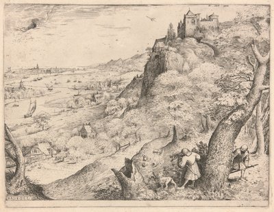 Lovci zajíců od Pieter Bruegel the Elder