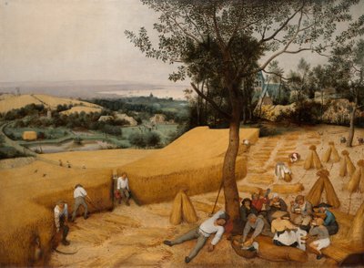 The Harvesters, 1565. od Pieter Bruegel the Elder