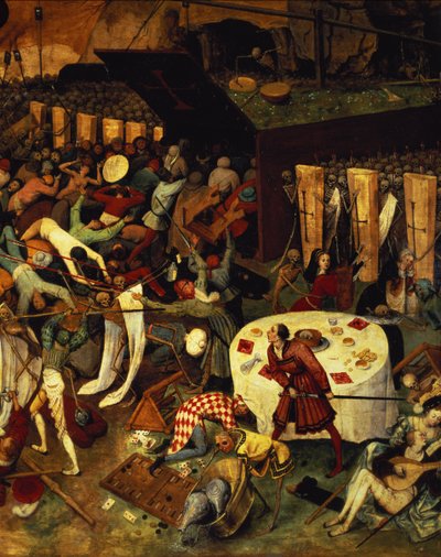 Triumf smrti, detail pravé dolní části, 1562 od Pieter Bruegel the Elder