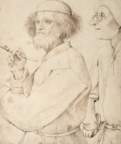 Malíř a kupující od Pieter Bruegel the Elder