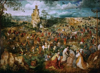 Procesí na Kalvárii od Pieter Brueghel the Elder