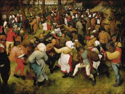 Svatební tanec od Pieter Brueghel the Elder