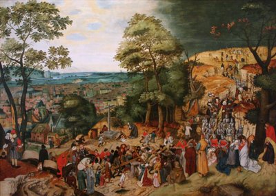 Kristus nesoucí kříž od Pieter Brueghel the Younger