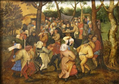 Svatební tanec. od Pieter Brueghel the Younger