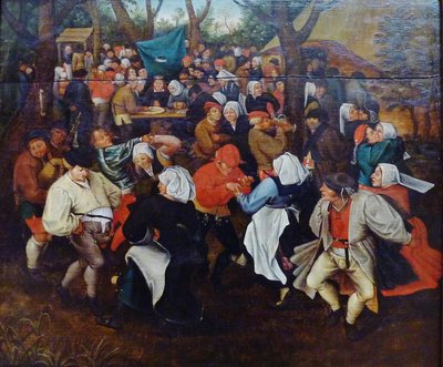 Francouzština:  La Danse de noce Svatební tanec od Pieter Brueghel the Younger