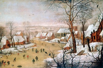 The Bird Past, c1584-1638 od Pieter Brueghel the Younger