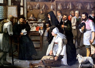Prodej přírody, c1584-1637 od Pieter Brueghel the Younger