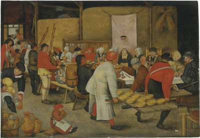 Svatební hostina od Pieter Brueghel the Younger