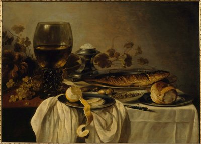 Snídaně od Pieter Claesz