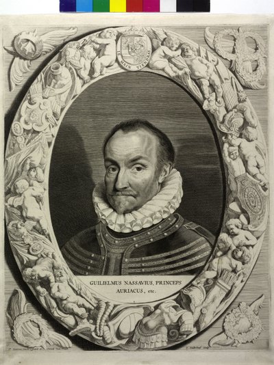 Oranžský princ Vilém I. od Pieter Claesz Soutman