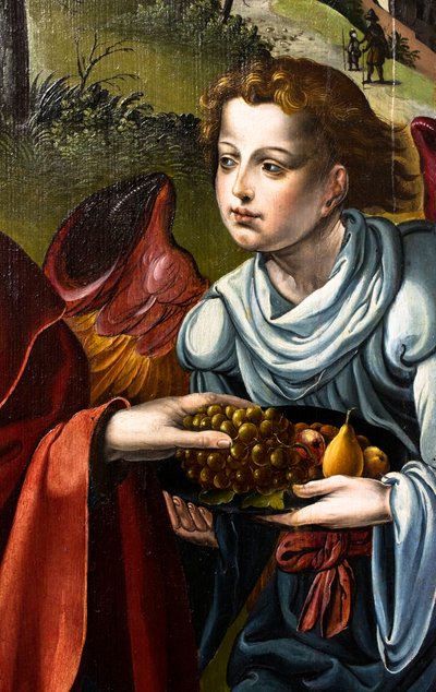 Triptych Svaté rodiny od Pieter Coecke van Aelst