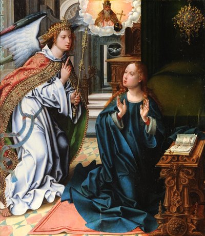 Zvěstování od Pieter Coecke van Aelst