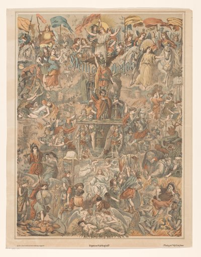 Alegorie svaté války svatá válka (název na předmětu) od Pieter Cornelis Mondriaan (sr.)