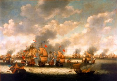 Čtyřdenní bitva od Pieter Cornelisz van Soest