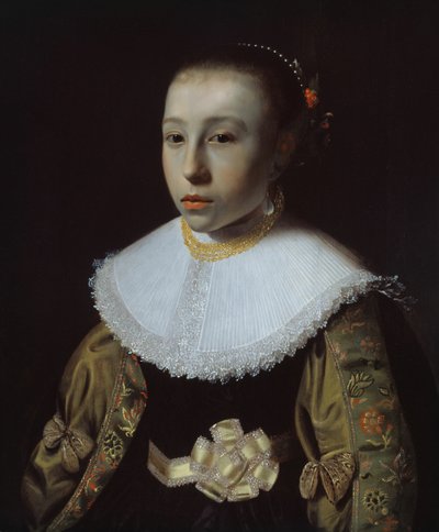 Portrét mladé dívky, 163335. od Pieter Dubordieu